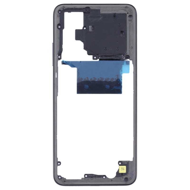 

For Xiaomi Poco M4 Pro 4G Middle Housing Plate Frame Replacement Part (without Logo) Black