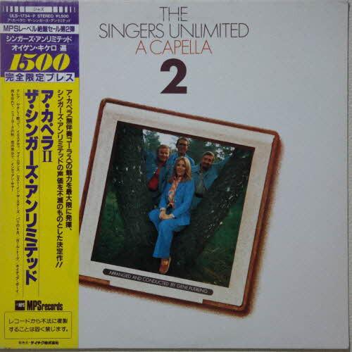 

LP Record SINGERS UNLIMITED - A Capella II ULS1734P MPS 1975 Japan Obi Jazz Used