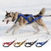 Szelki do psiego zaprzęgu Odblaskowe Szelki Vest dla zwierząt do ciągnięcia sanek Dla średnich i dużych psów Husky Canicross Skijoring Skutery