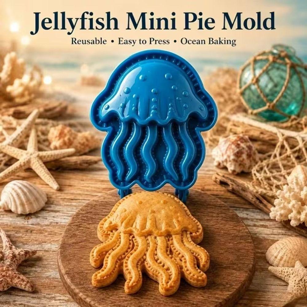 Sea Life Ocean Filled Pie Press Collection DIY Cookie Emboss Mold  Home Kitchen Baking