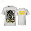 Poster Album Wu-Tang Clan Merchandising Stampato T-Shirt Uomo Donna Oversize Y2k Classico Street Hip Hop Musica Moda Abbigliamento Maschile Femminile