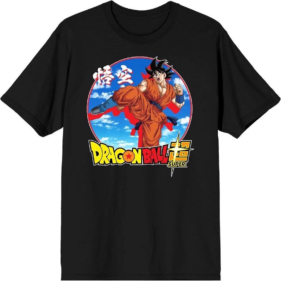 Dragon Ball Super Goku Men’s Black Short-Sleeve Performance Tee S