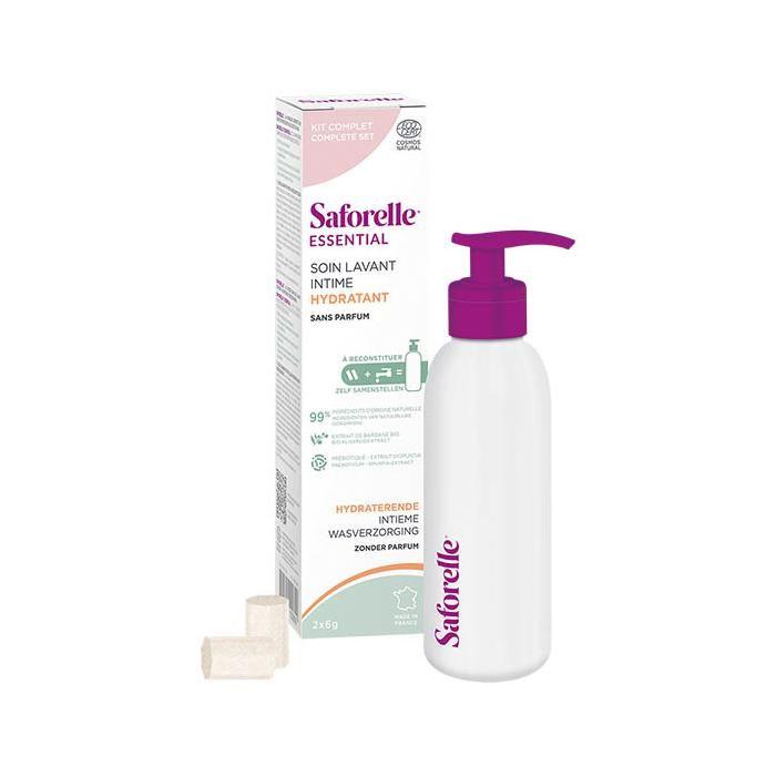 Saforelle® Essential - Soin Lavant Intime Hydratant à Reconstituer - Kit de Démarrage