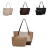 Large Capacity Fashionable Pu Shoulder Tote Bag For Commuting And Daily Use