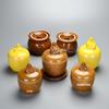 Ceramic Buddha Jumps Over the Wall Double Boiler with Base Soup Pot - Hotel Tableware, Logo Supported