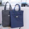 Large Capacity Male Commuting Tote Bag Casual Portable File Bag Stylish Lightweight Handbag  Travel