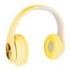 Bluetooth Headset Noise Reduction Foldable Over Ear Wireless Headphone with Colorful Light for Phone Laptop