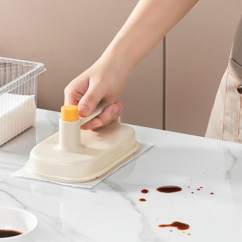 Magic Brush Glass Wall Cleaning Bath Brush Handle Cleaning Rag Ceramic Window Slot Bathroom Toilet Clean Kitchen Gadgets