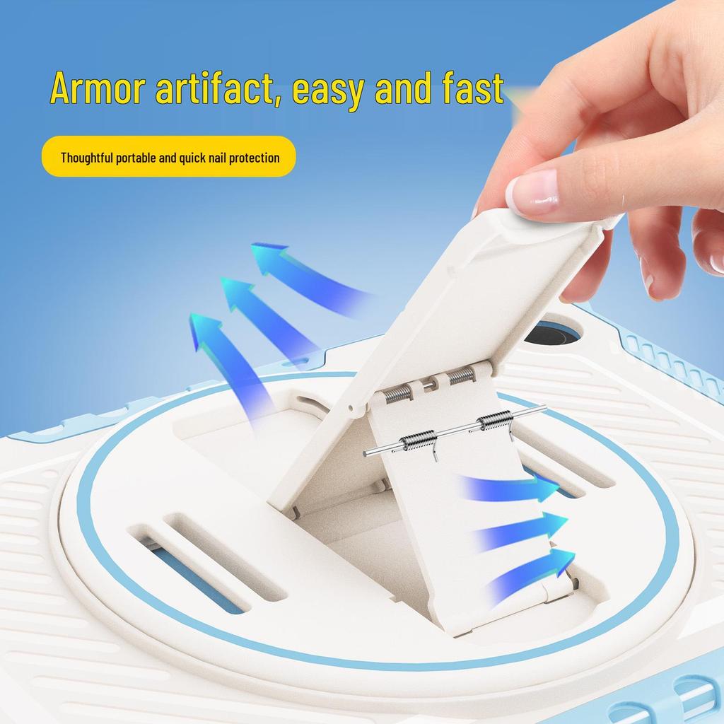 Samsung Tablet A8X/A11/A9+ Rotating Stand Case with Hand Strap