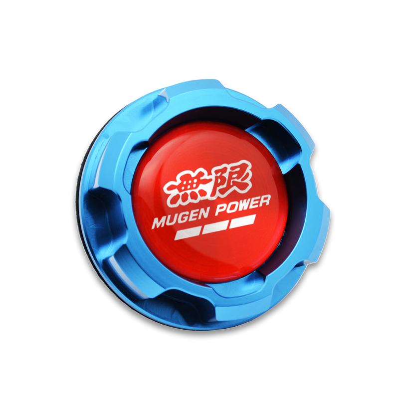 Aluminum ENGINE Oil Cap For Honda Accord SI Element ACURA INTEGRA S2000 PRELUDE PRELUDE Civic Fit Car Accessories Mugen Power