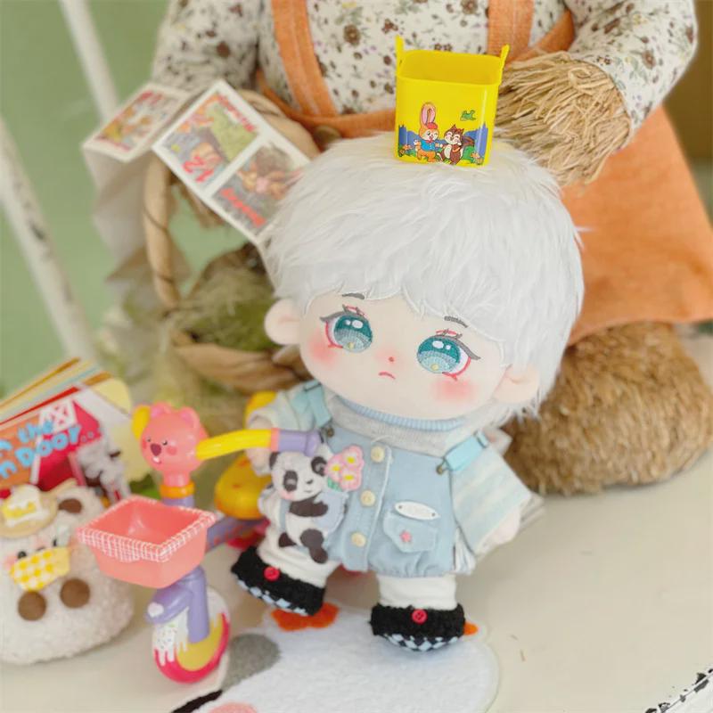 He Junlin 20cm Cotton Doll - Authentic, Cute Plush Holiday Gift