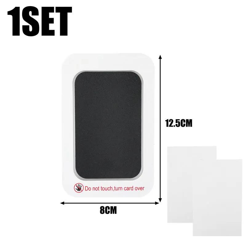 Детская чернильная подушечка без смывания, подушечка для отпечатков рук и ног, специальная чернильная подушечка, отпечатки рук и ног новорожденного, не смываемая, сувенир-подарок для ребенка