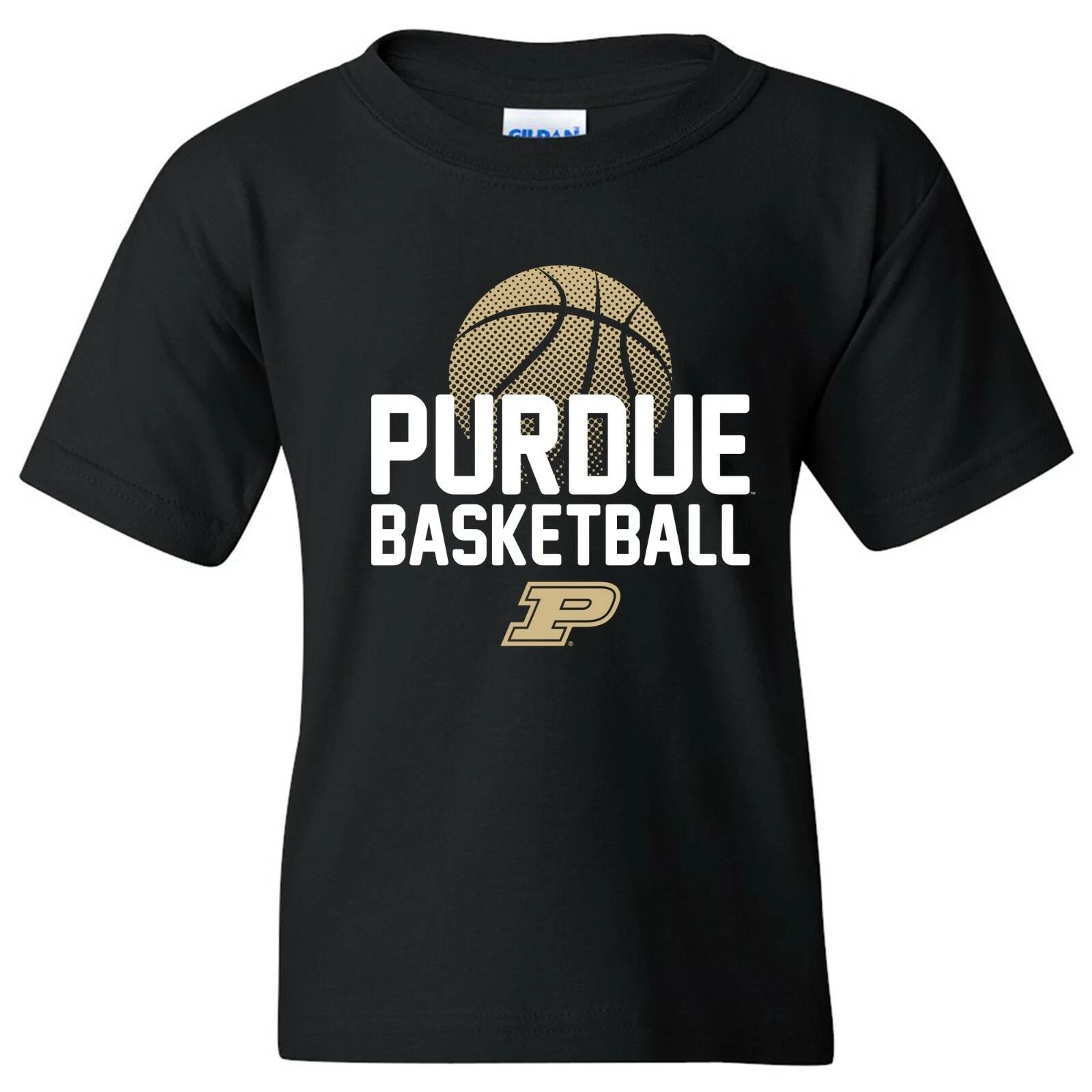 Purdue Boilermakers Basketball Flux Youth T Shirt - Black M