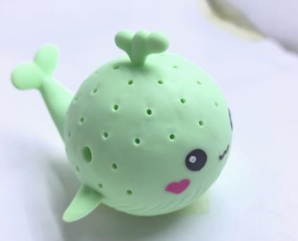 1/4Pcs Baby Bath Toy Sponge Water Absorbing Whale Squeeze Stress Relief Summer Swimming Play Water Toy For Kids Tpr Squishy
