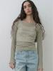 KIJUN Sheer Boatneck Knit Sage