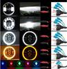 1pc Front Lamp 7" Full LED Skull, 12V Off-Road