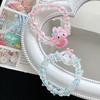 Cartoon Cute  Beaded Kawaii Bracelet  Cinnamoroll Kuromi Imitation  Bracelet High-Value Boudoir Honey Gift