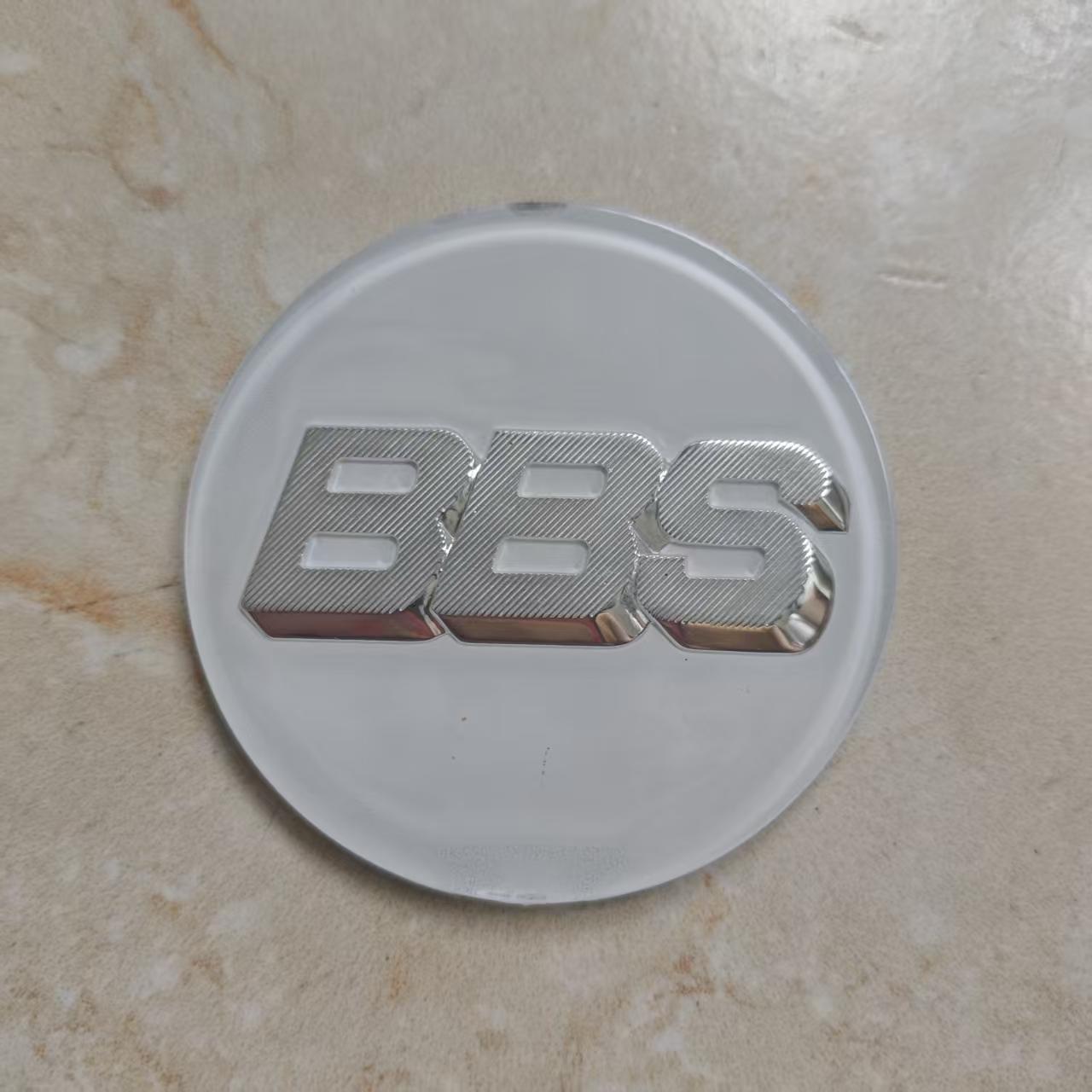 

4pcs 69/70mm Acrylic PMMA planar surface Car Wheel hub center Cap Hub for BBS 0924030 Center HubCaps accessories 09.24.030