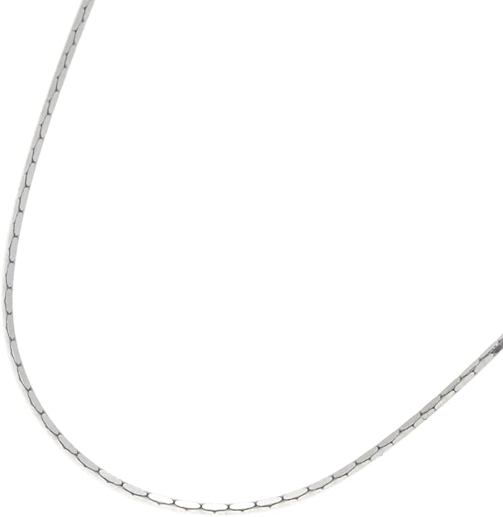 

Синдзюку Гин но Кура Кардано Примерно Стерлинговое серебро Цепочка Тонкая цепочка, 0,6 мм шириной, 45 см, 925, Женское ожерелье, Элегантное,