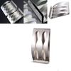 Wall Mount Stainless Steel Toothpaste Dispenser 2/3 Position Holder For Organized Bathrooms**