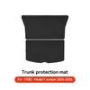 YZ For Tesla Model Y Juniper 2025 New Leather Trunk Mats Fully Surrounded Waterproof Non-Slip Liner Custom Floor Mat Accessories