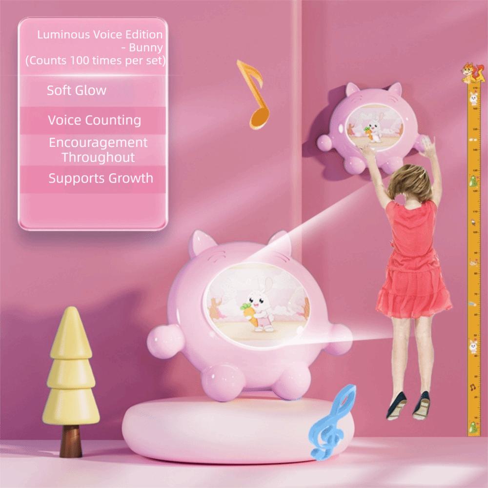 Luminous Children's Jump Trainer LED Digital Display Touch Jump High Counter  Jumping Equipment