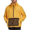adidas Originals Windproof Hooded Comfortable Jacket Men Jackets Yellow GD5591