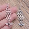 27 Styles Honey Bee Honeycomb Earrings Fashion Temperament Versatile Small Earrings Elegant Ladies Jewelry