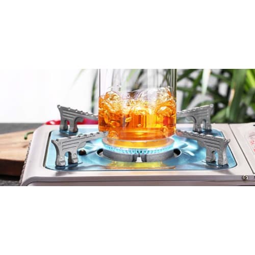 Morning Place Glass Condiment Jar with Bamboo Lid, Seasoning Bottle Set, Salt, Pepper, Sugar Shakers, Condiment Pot for Kitchen (Set of 3)