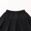 2025 Spring/Summer Girls' Korean Style Bow Lace Pleated Skirt Set