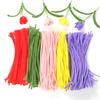 100/300/500pcs Pipe Cleaner Chenille Stem Handicraft DIY Art Furry Strip for Festival Party Birthday Gift Indoor Decor XJM