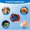 Head Ice Pack for Catcher Helmets, Riding Helmets, Gel Cooling Pack for Heat Relief, Sports Headwear Comfort