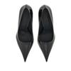 Salvatore Ferragamo Ferragamo 70mm Wedge Heel Leather Pumps Black