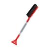 Deicing Wiper Brush with Anti-Fatigue Foam Handles Double-Headed Design Adjustable Length Snow Brush