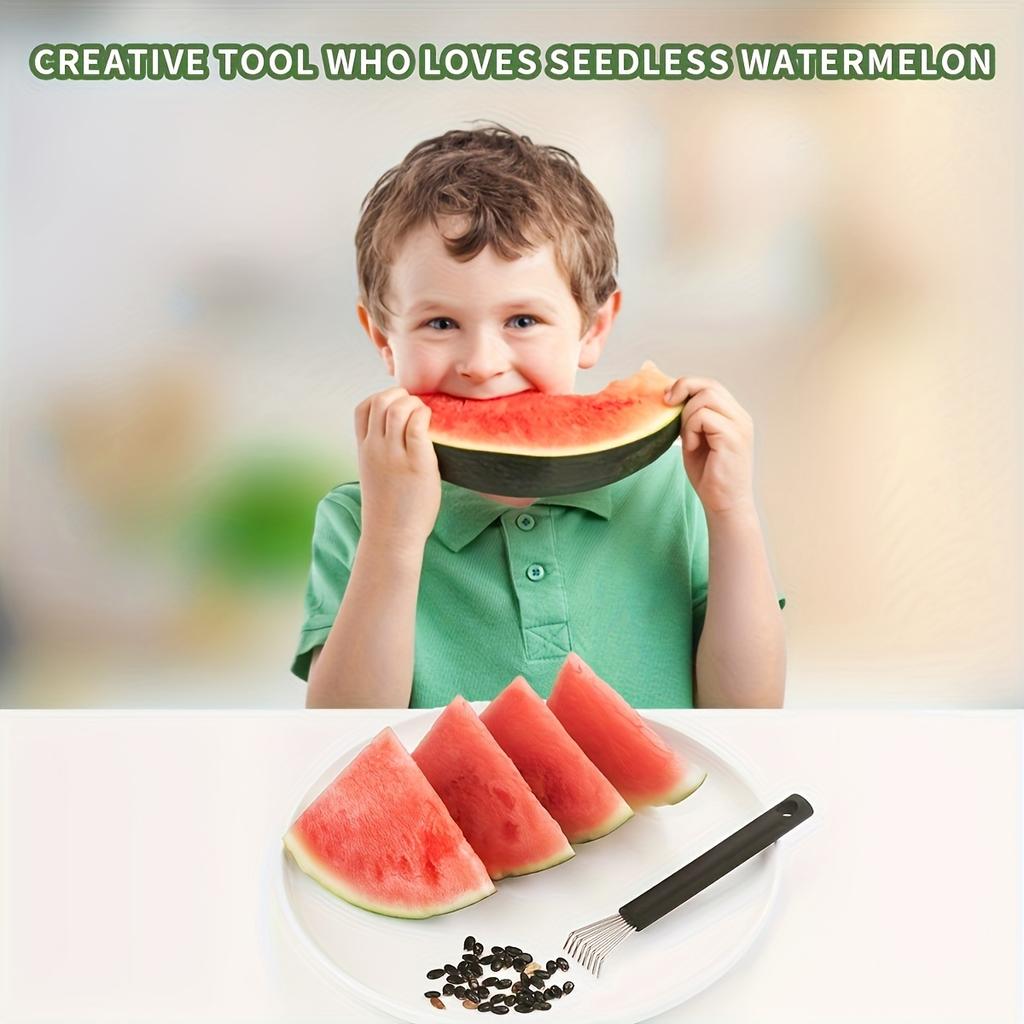 1PC Watermelon Seed Digger Portable and Quick Seed Removal Stall Restaurant Household Seed Remover Squeezes Watermelon Juice and Seeds Removal
