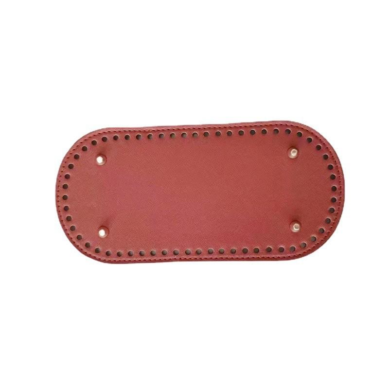 DIY Handmade Oval Bag Base - HyunA Crochet Leather Woven Plate 25*12