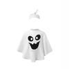 Halloween Pumpkin Cloak Set Kids Cute Funny Cape Kindergarten Party Stage Cosplay Outfit