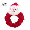 Versatile Hair Accessories for Daily Wear Flannel Christmas Tie Girls, Soft Scrunches with Reindeer/Christmas Tree/Gift/ Santa Scrunchies Party Claus