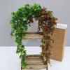 SimulatIion Eucalyptus Flower Wall Mounted Flowers Plant Wedding Decoration Outdoor Garden Home Decoration Hanging Basket