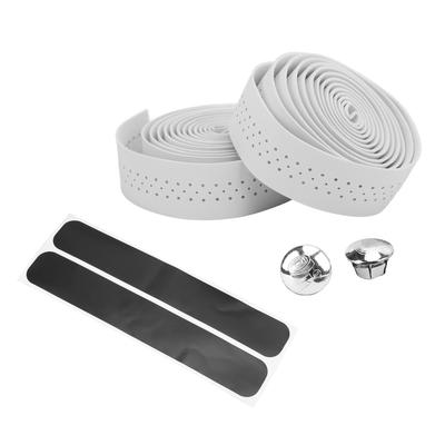 1 Pair Waterproof Bicycle Handlebar Tape Skid Resistance PU Leather Road Vehicle Handlebar Tape