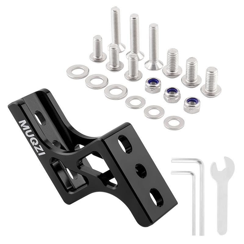 Bicycle Front Bag Bracket Block Bag Bracket for Brompton Dahon Bicycle Front Bracket Installation Adapter Bicycle Accessories
