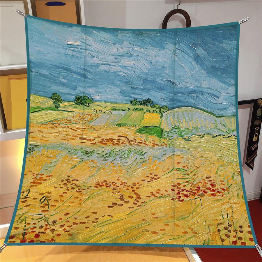 

Silk Scarf Women Ovus Sight Print Square Scarves Head Echarpes Silk Foulards Femme Wraps Beach Shawls Bandana Lady Hijabs 90CM 90CM x 90CM