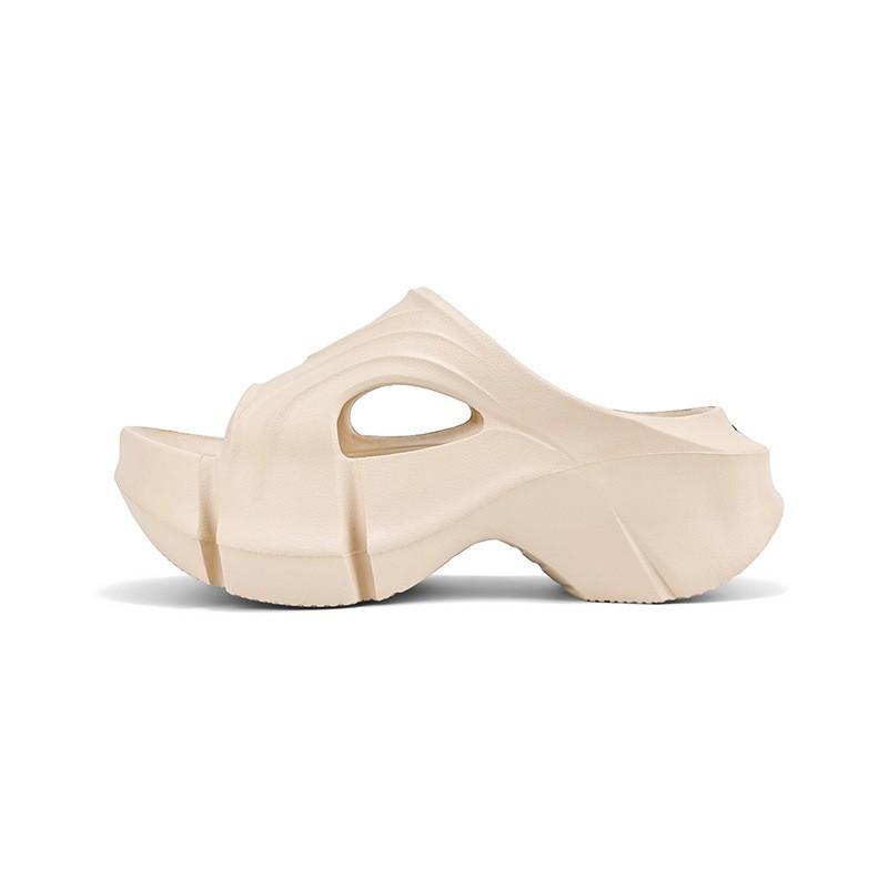Fashion 2025 Women's 7cm Platform Sandals Thick Cushioned Flip Flops Elastic Wedge Cloud Comfort Summer Beach/Casual Walking Footwear