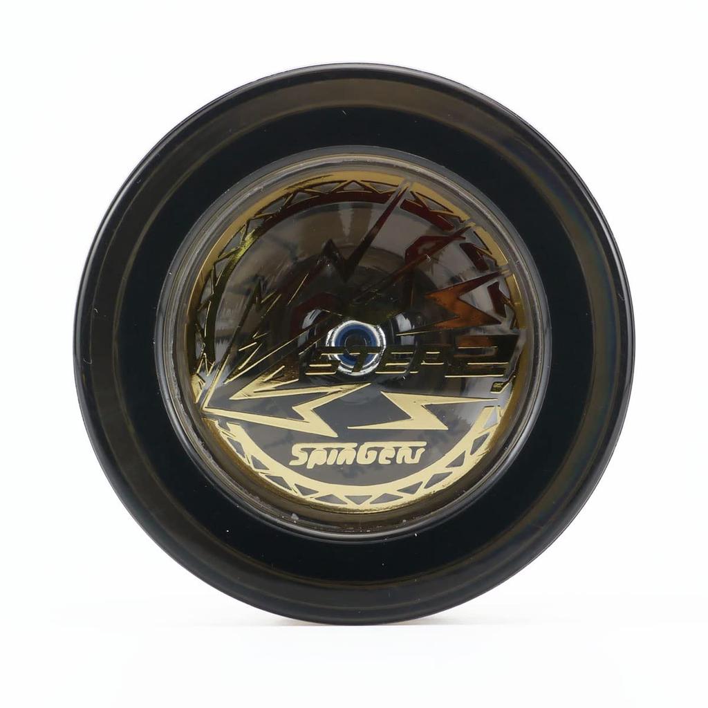 Beginner's Spin Gear Step 2 Yo-Yo with Metal Ball Bearings for Longer Spin! (Black)