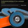 10Pcs 100mm Polishing Flap Disc Angle Grinder Sanding Wheel for Woodworking Sharpening Metal Deburring Rust Removal