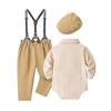Baby Jungen Kleidung Neugeborenes Kleinkind Gentleman Outfit, Baby Jungen Anzug Kleidung Set