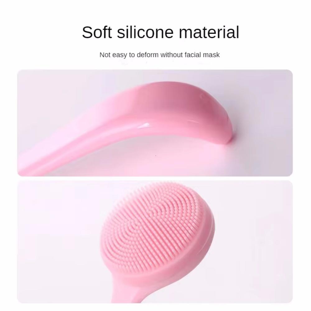 Silicone Face Wash Brush Soft Skin Friendly Face Skin Scrubbers Scrub Pad Face Nose Clean Blackhead Removal Brushes Tools