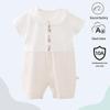 Antibacterial Summer Short-Sleeve Newborn Cotton Bodysuit