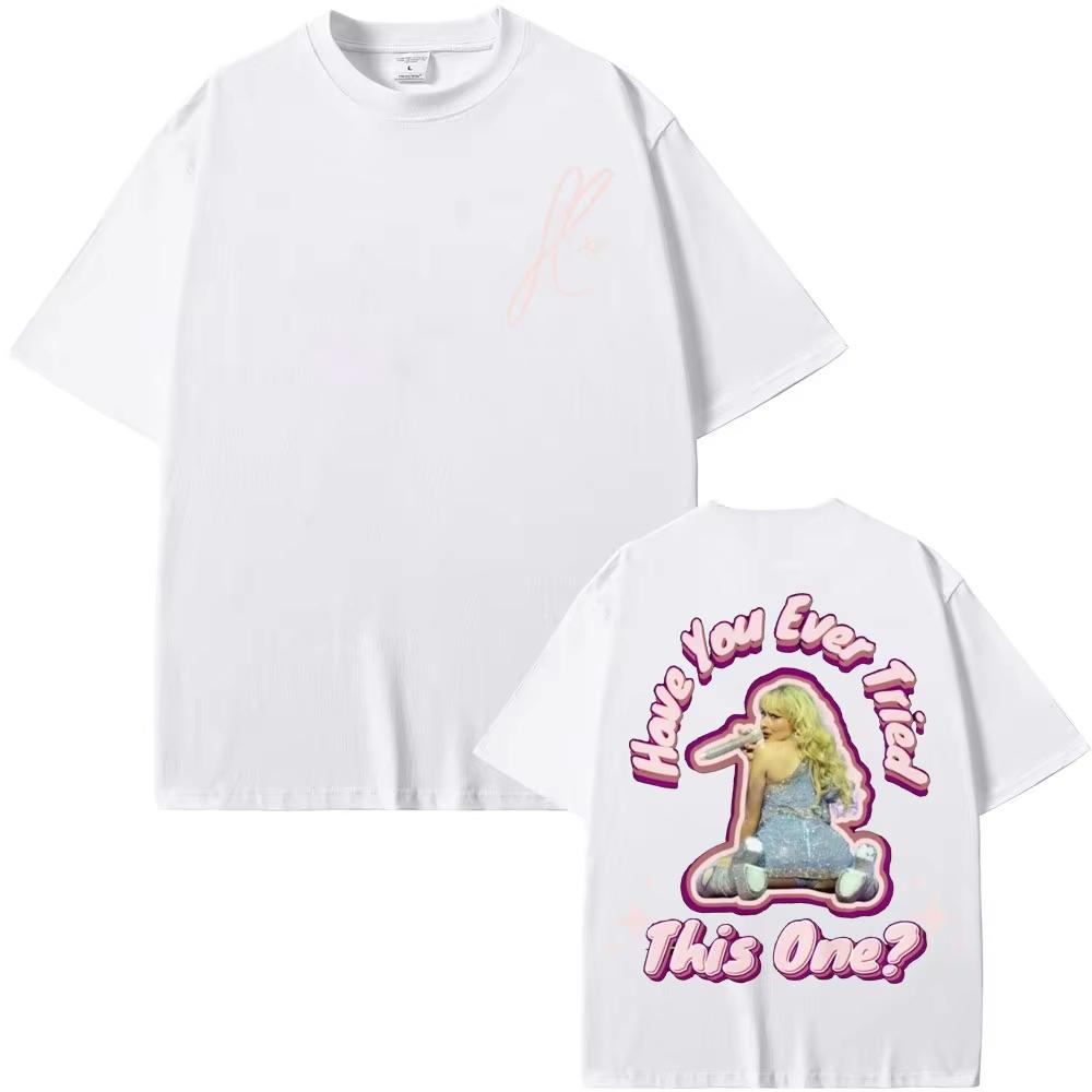 Sabrina Carpenter JunoHave You Ever Tried This One Graphic T Shirts Unisex Womens Clothing Fashion Aesthetic High Quality Tshirt