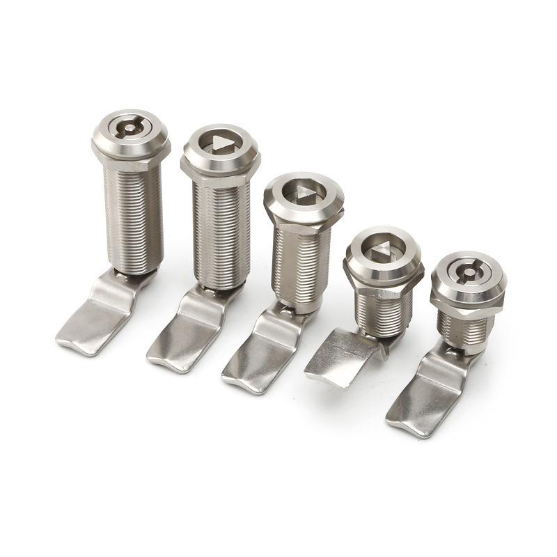 304 Edelstahl Dreieck Cam Lock MS705 Schrankverschluss Erhöht für Verteilerkasten, Blechkiste Spezielle Schlösser
